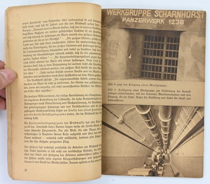 German Booklet DAF 'Unbezinglicher Westwall' — image 7