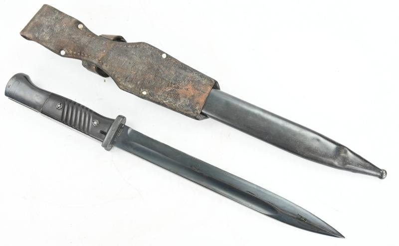 German WH K98 Mauser Bayonet with Frog — image 8