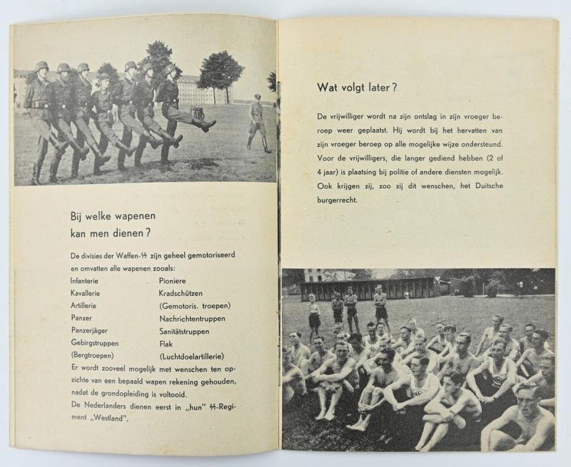 Dutch SS Recruitment Booklet 'Volg de Roepstem van eer en geweten' — image 3