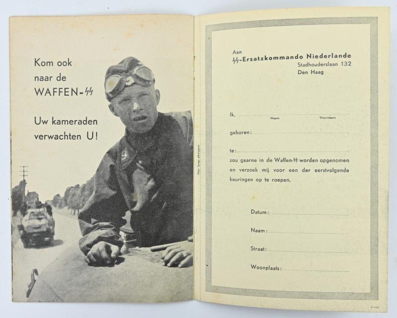 Dutch SS Recruitment Booklet 'Volg de Roepstem van eer en geweten' — image 6
