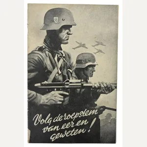 Dutch SS Recruitment Booklet 'Volg de Roepstem van eer en …