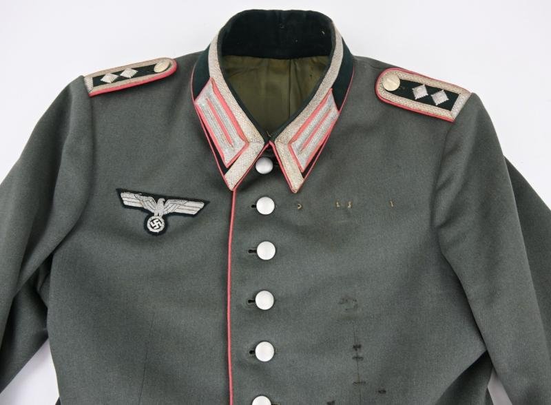 German WH NCO Panzer Waffenrock '1.Pz. Kompanie Lehr Abteilung' — image 10