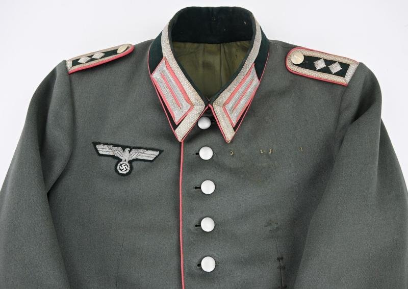 German WH NCO Panzer Waffenrock '1.Pz. Kompanie Lehr Abteilung' — image 2