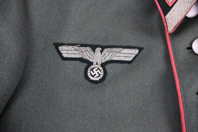 German WH NCO Panzer Waffenrock '1.Pz. Kompanie Lehr Abteilung' — image 6