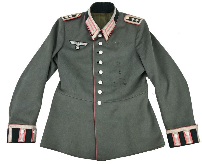 German WH NCO Panzer Waffenrock '1.Pz. Kompanie Lehr Abteilung' — image 9