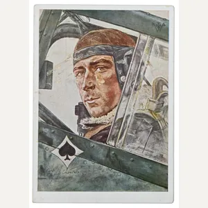 German Postcard of Werner Mölders