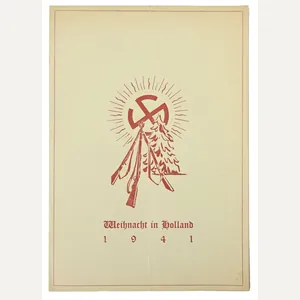 German WH Christmas Program 1941 Holland
