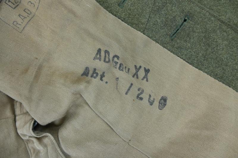 German RAD Feldmeister Tunic District 10/7 — image 12