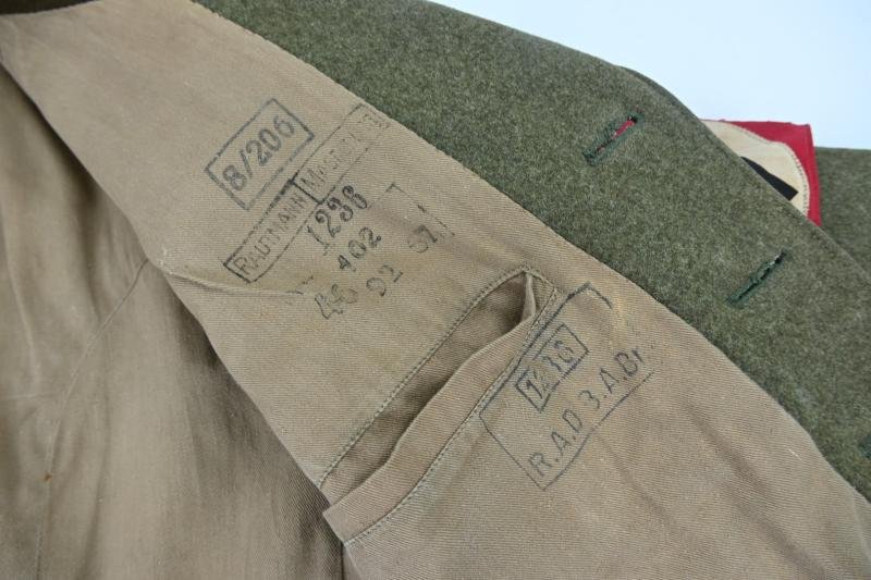 German RAD Feldmeister Tunic District 10/7 — image 13