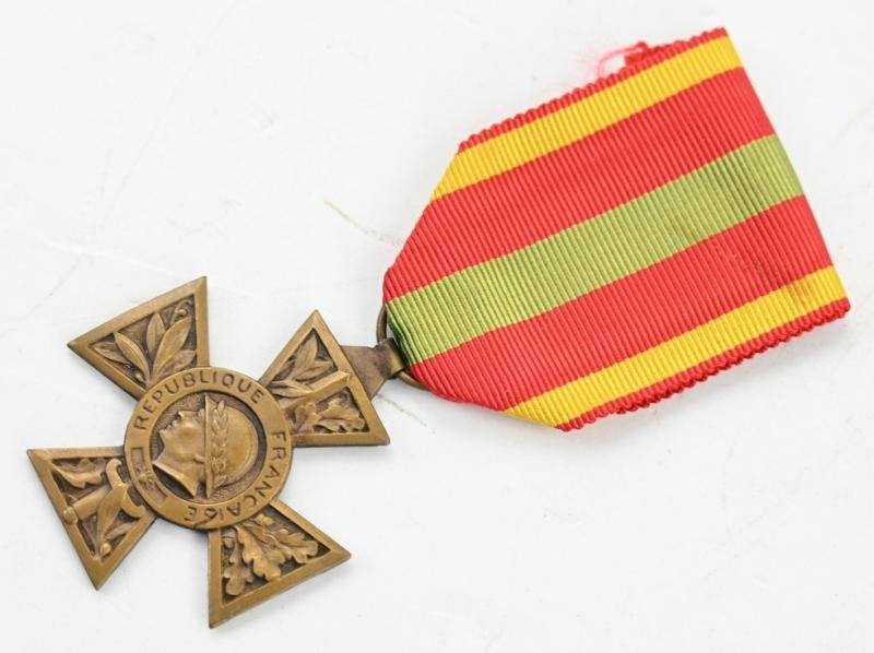 French WW1 Volunteer Combatant's Cross — image 2