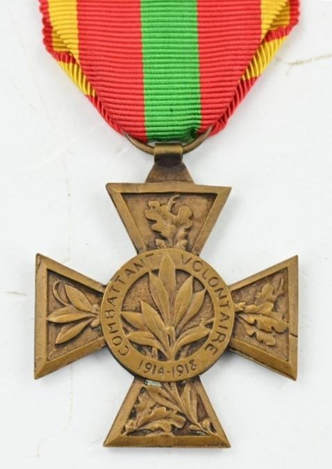 French WW1 Volunteer Combatant's Cross — image 4
