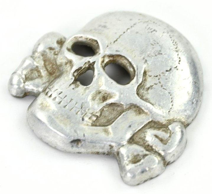German Waffen-SS Visor Cap Skull RZM 499/41 — image 5