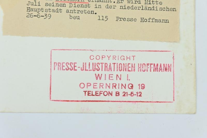 German KM Portrait Picture/ Press Photo Korvettenkapitän Kurt Besthorn — image 5