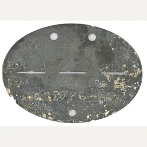 German NSKK Dog-Tag 'Dutch Member'