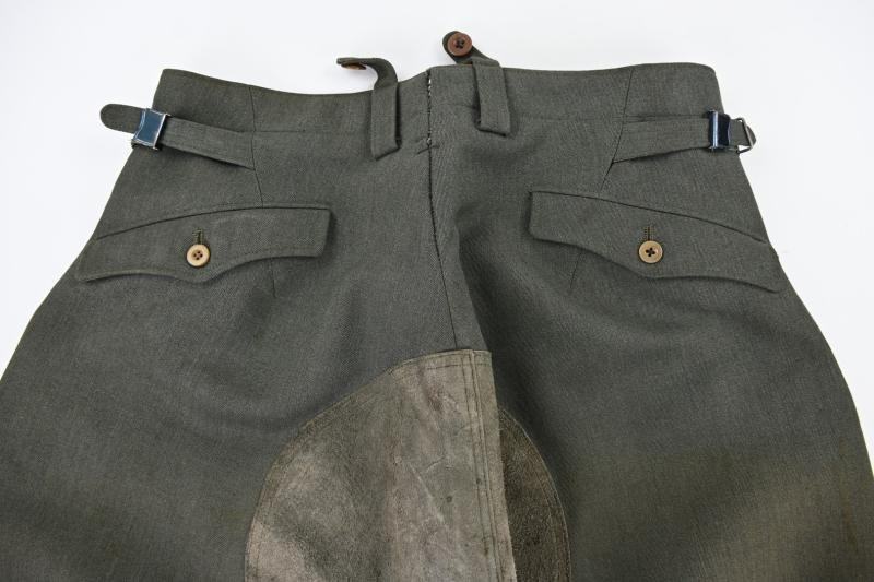 German WH Officer Cavalry Gabardine Breeches — image 3