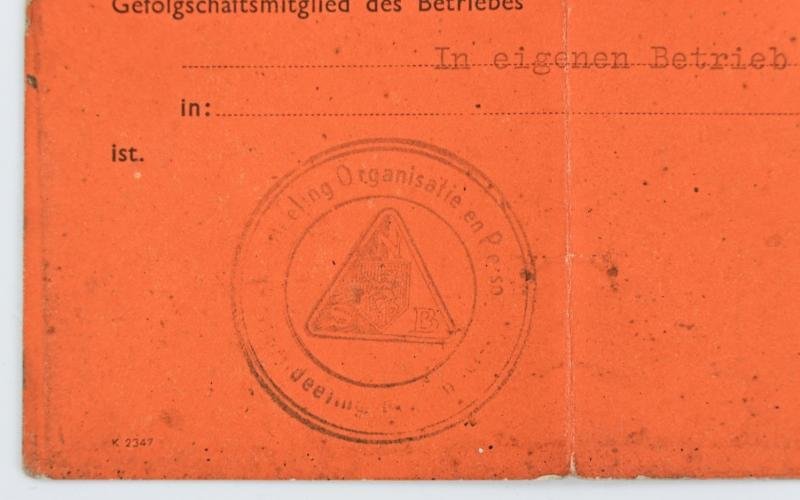 Dutch Soldbuch 'Landwacht Nederland' & NSB ID Card — image 9
