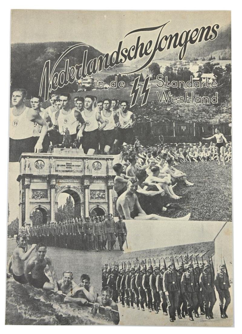 Dutch Waffen-SS Recruitment Flyer 'Westland'