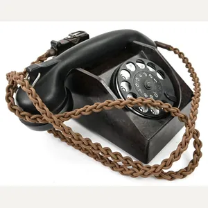 German WH Military Bakelite Desk Rotary Telephone 1942