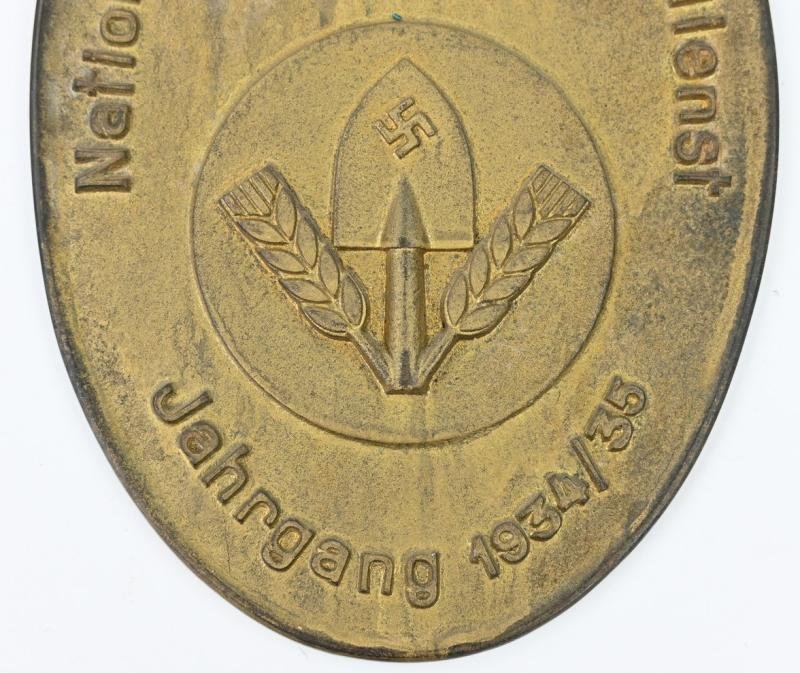 German RAD Wall Plaque Abt. 9/201 Tungerloh II — image 3