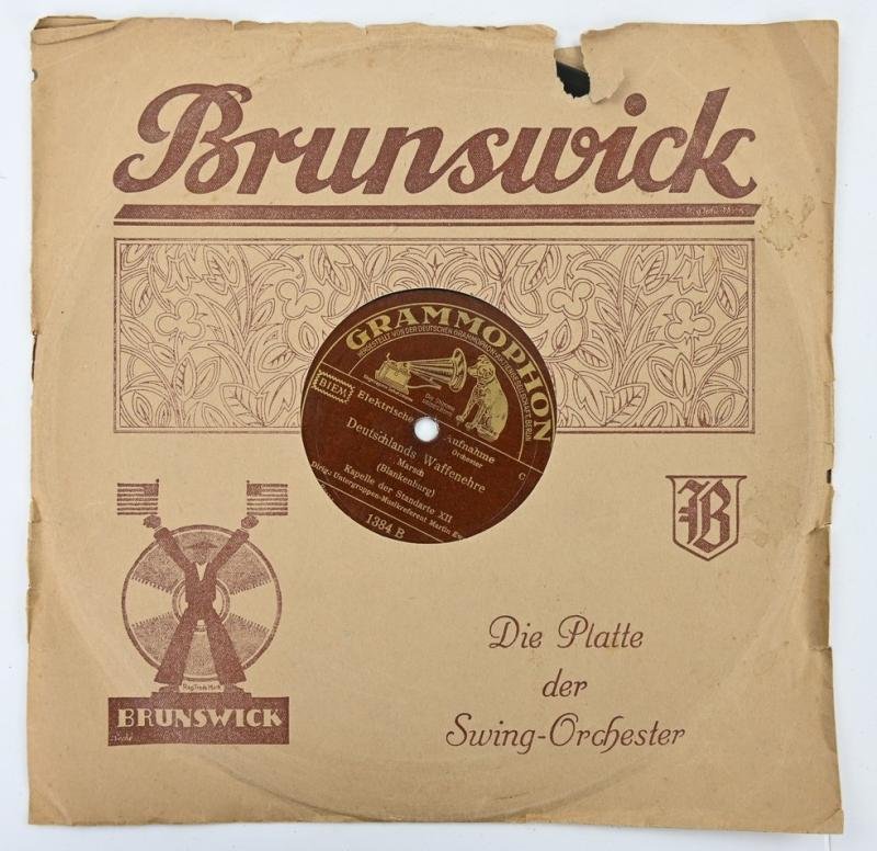 German Third Reich Era Music Record 'SA Standarte'