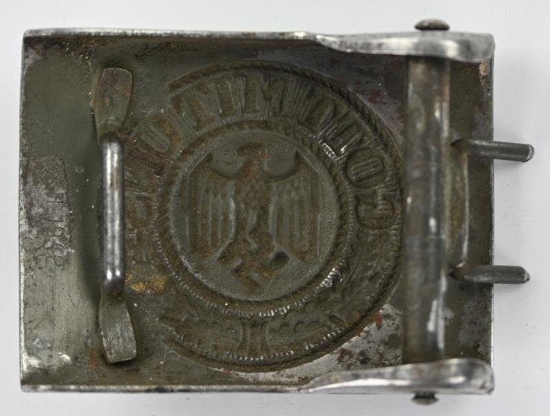 German WH Beltbuckle N&H 1942 — image 2