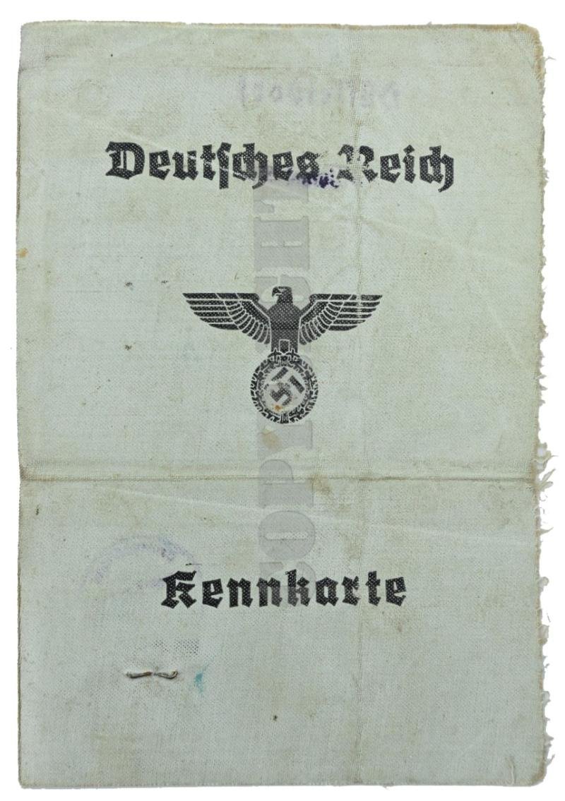 German WH Fallschirmjager Document Grouping 'Bernard Krahn' Inf.Rgt. 16 Holland — image 8