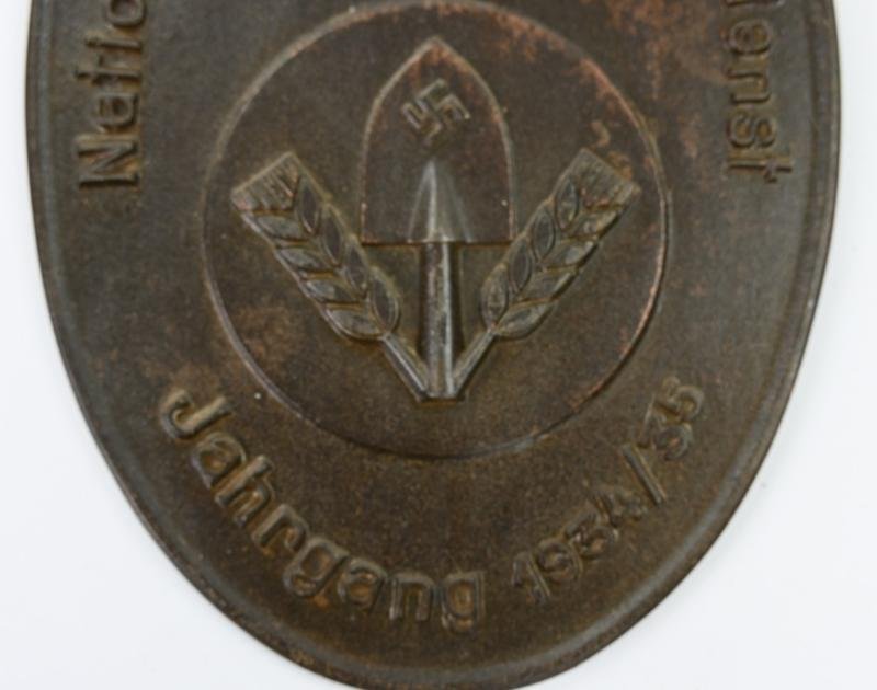 German RAD Wall Plaque Abt. 5/201 Karthaus — image 3