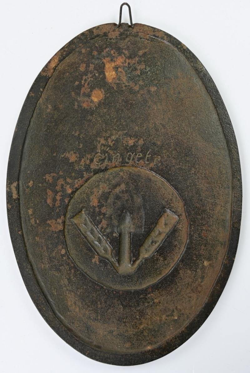 German RAD Wall Plaque Abt. 5/201 Karthaus — image 5