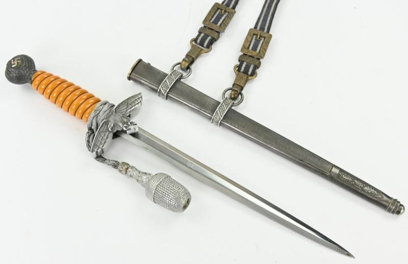 German LW Dagger and Hanger Gold plated — image 15