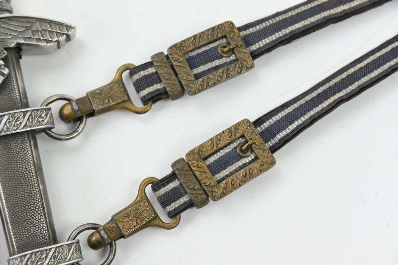 German LW Dagger and Hanger Gold plated — image 4