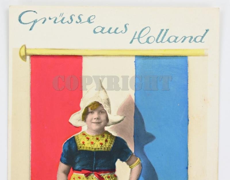 German Postcard 'Grusse aus Holland' — image 2