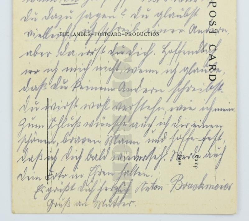 German Postcard 'Grusse aus Holland' — image 5