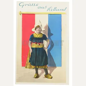 German Postcard 'Grusse aus Holland'