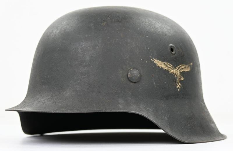 German LW M42 SD Combat Helmet — image 3