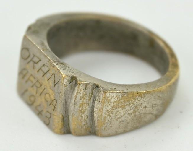 US WW2 Veteran Ring of Oran Africa 1943 — image 2