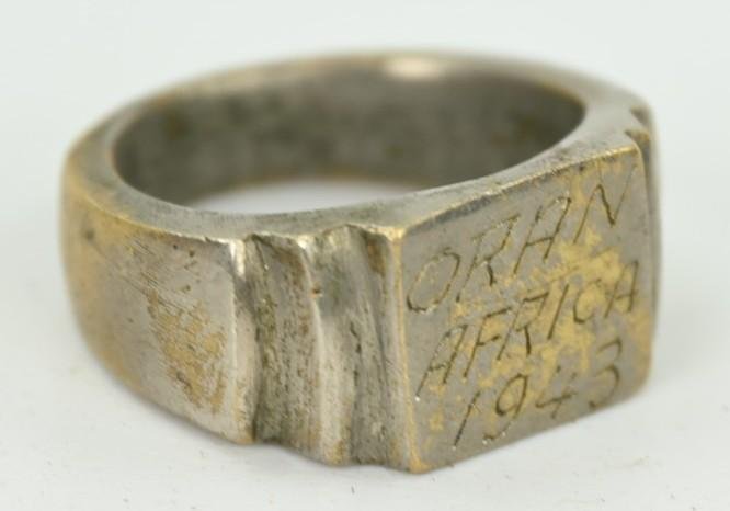 US WW2 Veteran Ring of Oran Africa 1943 — image 5