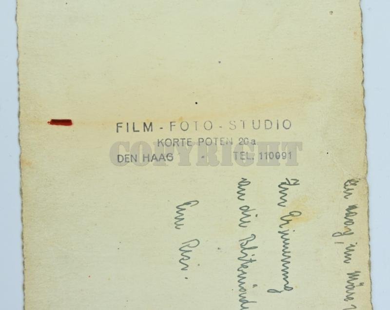 German LW Blitzmädel Portrait Picture 'Den Haag' — image 4