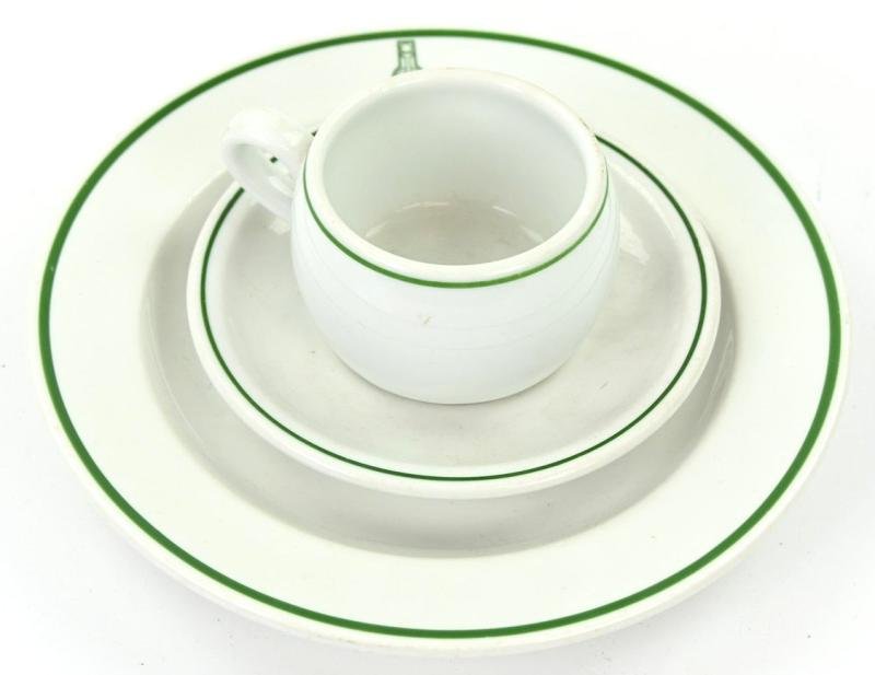 German Third Reich Period 'IG Farben' Canteen Porcelain