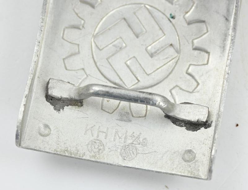 German DAF Beltbuckle 'KHM' — image 5