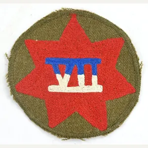 US WW2 VII Corps HQ Patch (German Made)
