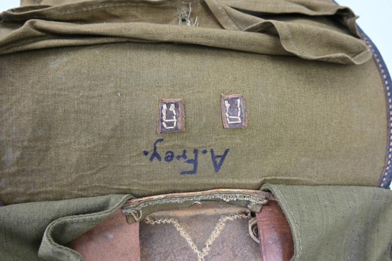 German WH Named & Matching Equipment Set — image 17