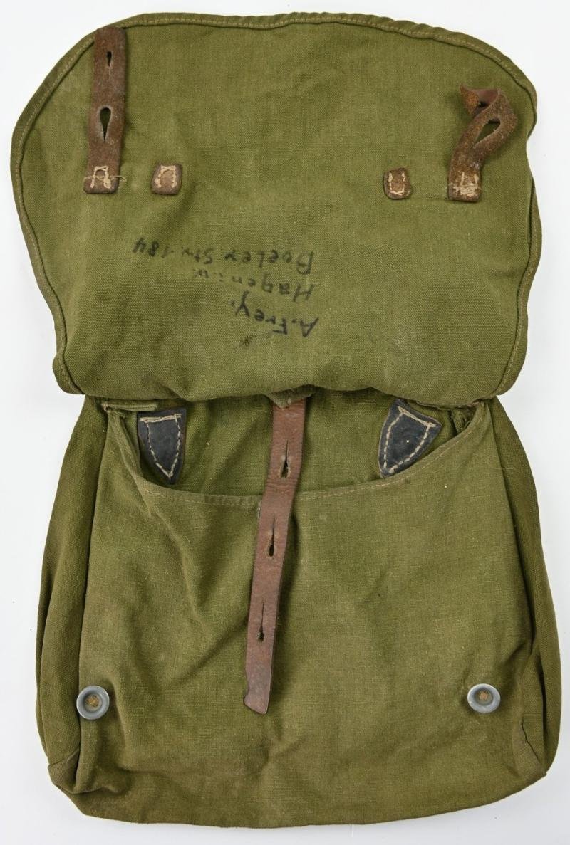 German WH Named & Matching Equipment Set — image 4