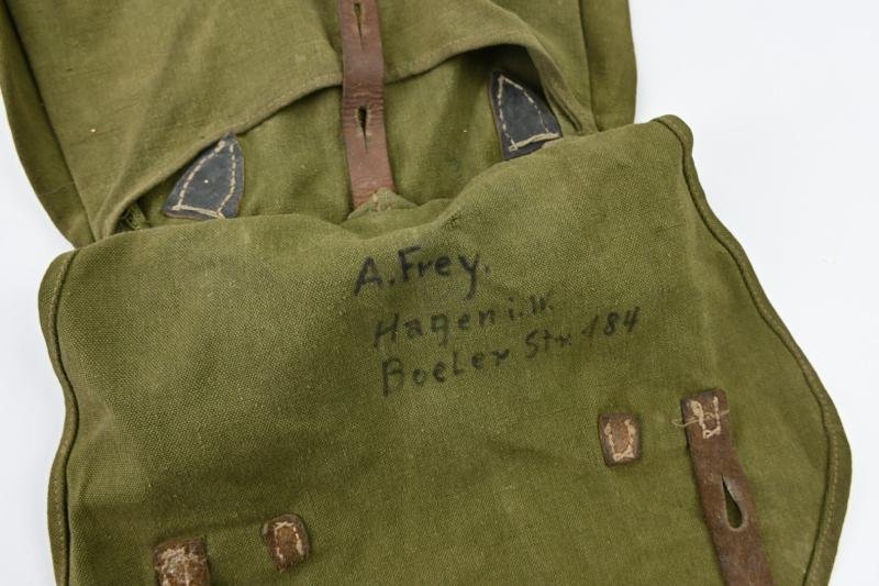 German WH Named & Matching Equipment Set — image 5