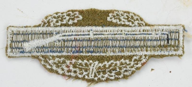 US WW2 Cloth Shirt Combat Infantry Badge — image 2