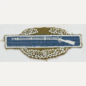 US WW2 Cloth Shirt Combat Infantry Badge