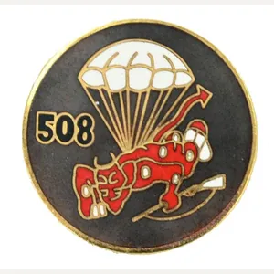 US Army 508th PIR 82nd AB Division DUI Unit Crest …