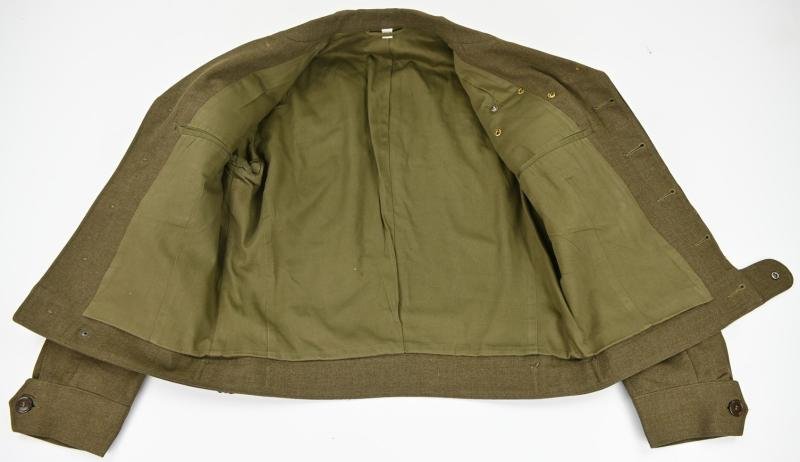 US WW2 82nd Airborne Division 325th GIR IKE Service Jacket & Garrison Cap — image 14