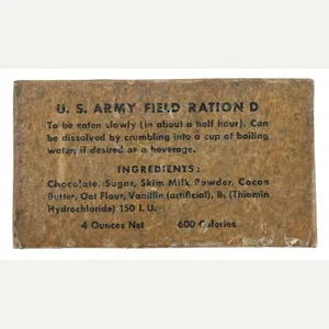 US WW2 Field Ration D