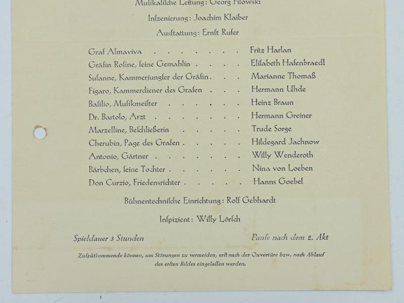 German/ Dutch Flyer 'Deutches Theater in den Niederlanden' — image 3
