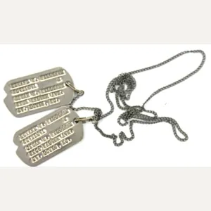 US WW2 Dog-tag Set 'Edward W. Williams'